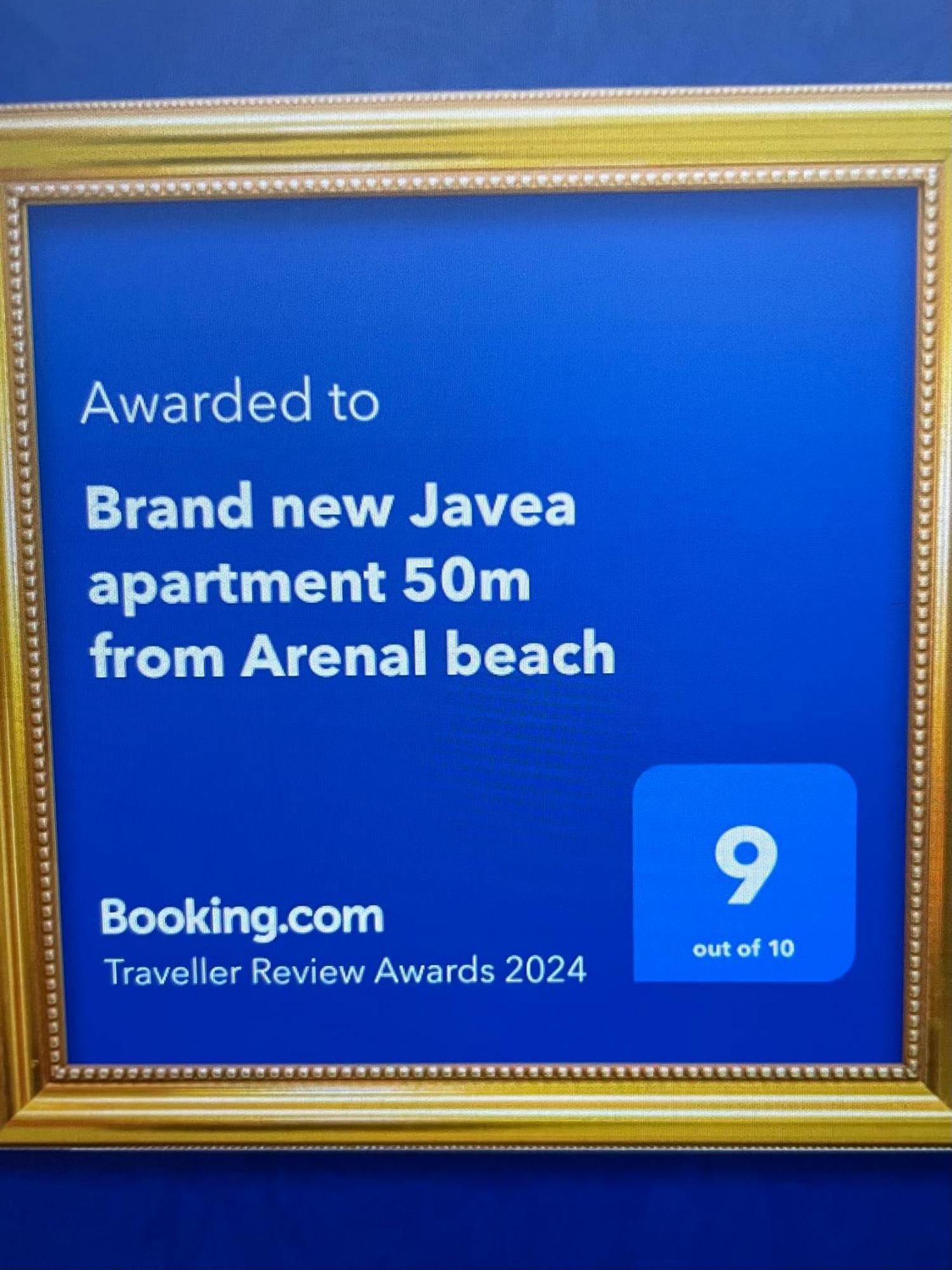Brand New Javea Apartment 50M From Arenal Beach Kültér fotó